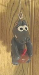 Hippo Birthday Hanging Figure